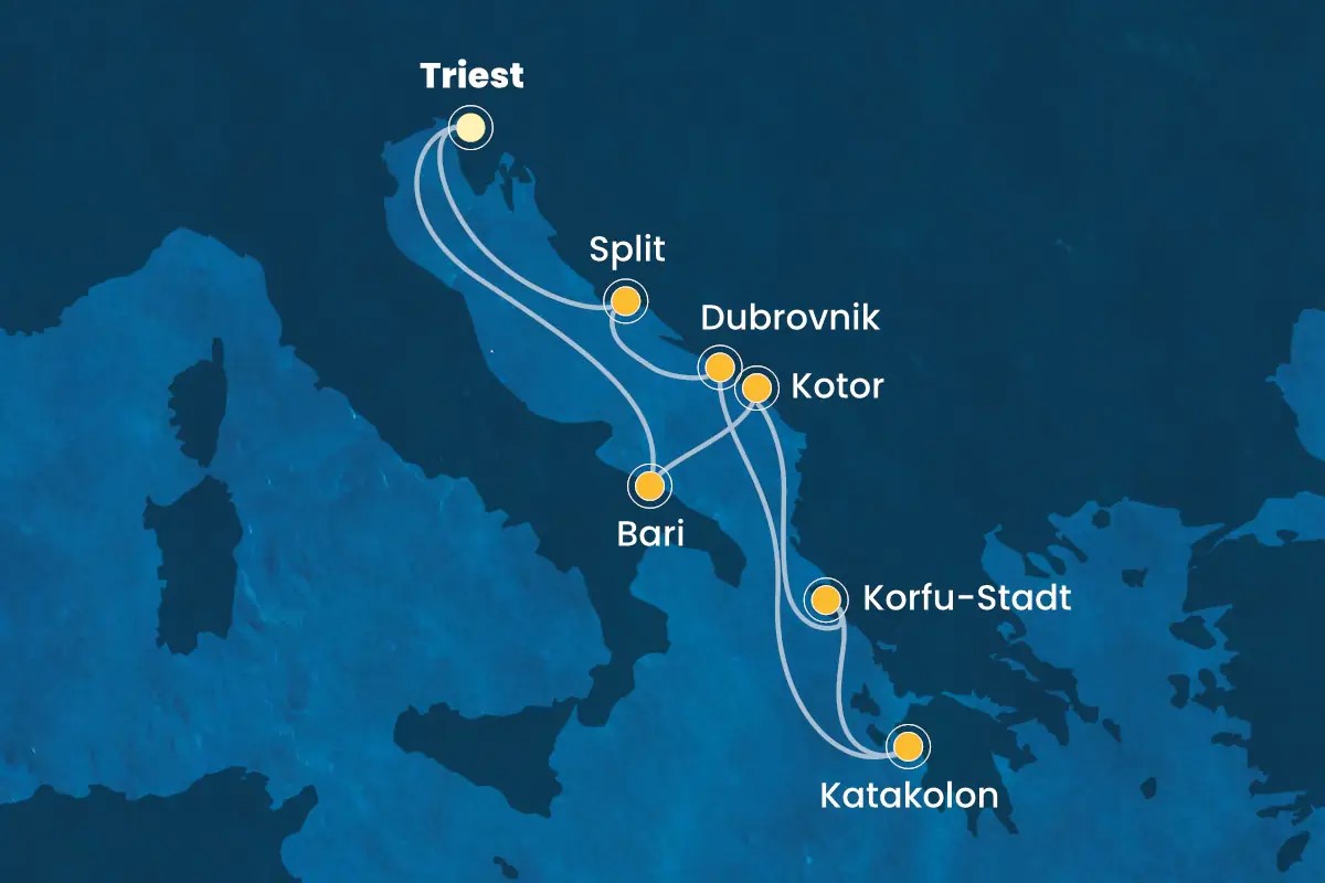 25 10 Costa Route Mittelmeer